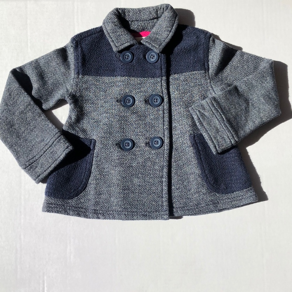 Tucker and Tate Size 2 Grey Pea Coat